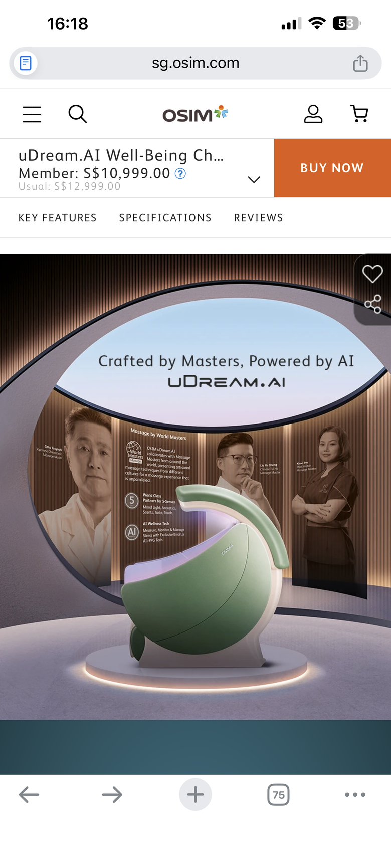 OSIM 高單價五感養身椅 UDream Pro U Dream AI 購買前千萬注意!!! 櫃位隱匿新款資訊 誤導式銷售 惡意清理舊款庫存! 板橋大遠百樓管放任品牌以資訊落差 誤導消費者 對於糾紛採取 消極推諉態度 (更新 2026/1/22 正式在台發表)