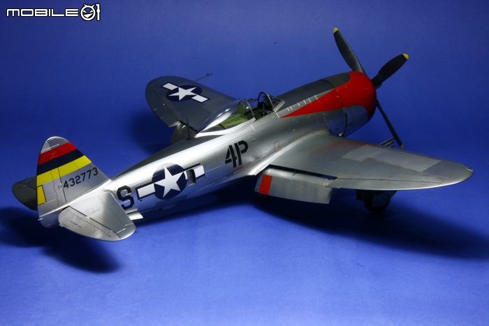 [模型製作記] P-47雷霆式戰鬥機 1/32