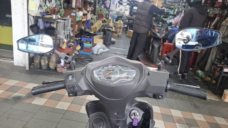 三陽 全新迪爵 原廠後照鏡視野改善