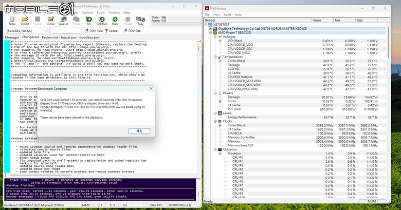 AMD Ryzen 7 9850X3D 處理器實測 遊戲表現依舊亮眼 時脈提升後表現更全面