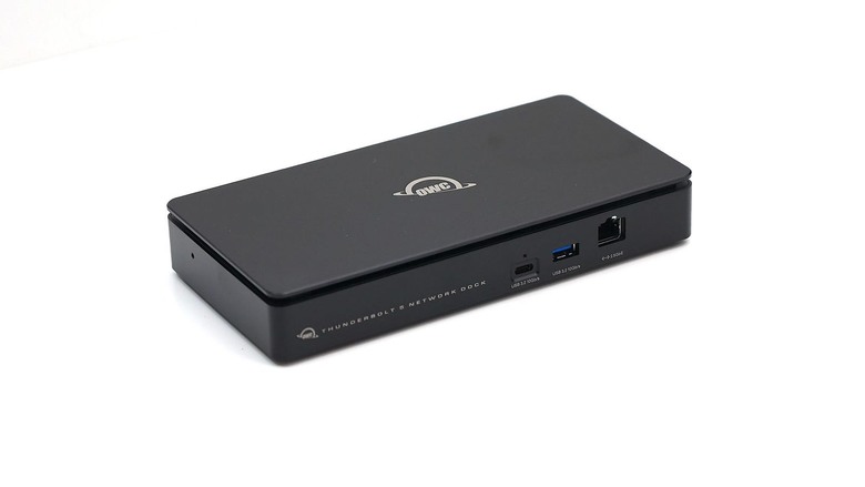 點我看大圖 OWC 經典設計下,從需求出發,內建三個網路的 Thunderbolt 5 Dual 10GbE Network Dock