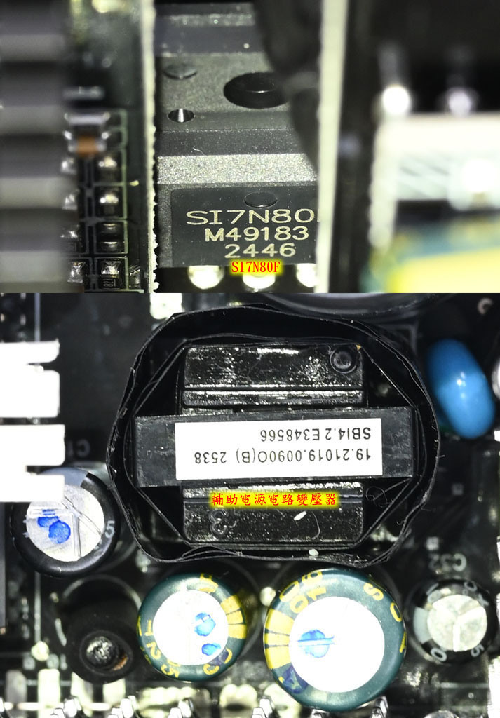 點我看大圖 LIAN LI RS1200G可旋轉交流輸入插座金牌全模組電源開箱