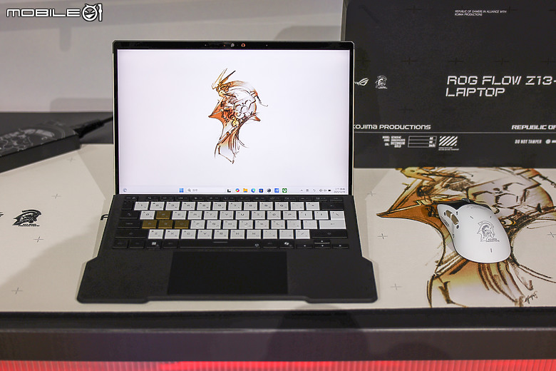 【CES2026】ROG x 小島秀夫跨界合作 Flow Z13-KJP 聯名版，雙螢幕西風之神重裝來襲！