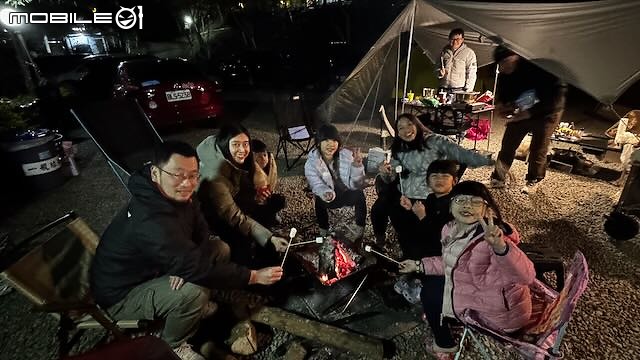 親子露營｜新竹尖石・享受冬日森林浴與百萬夜景
