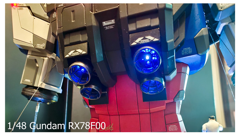 點我看大圖 【作品分享】入侵機動戰士系統 (1/48 Gundam RX-78F00 Bust Model)
