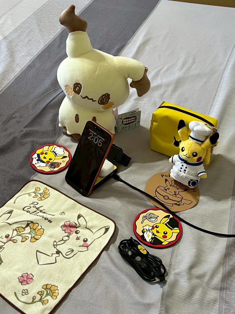 推薦B2557寶可夢磁吸無線充電座