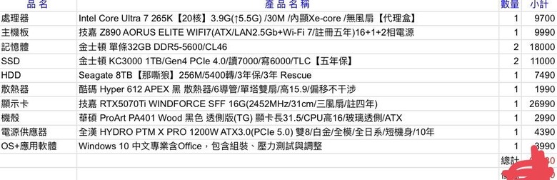 室內設計用電腦配置（很燒腦）