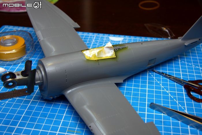 [模型製作記] P-47雷霆式戰鬥機 1/32