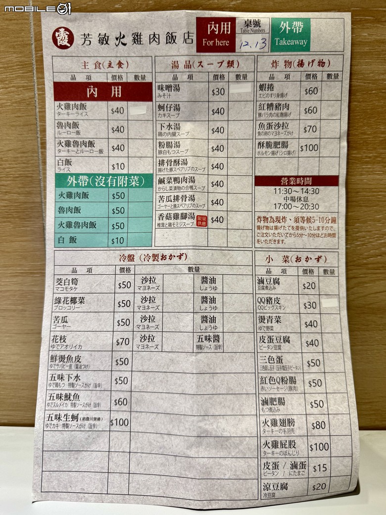 [嘉義] 芳敏火雞肉飯店