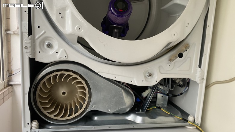 (DIY) Whirlpool 惠而浦瓦斯烘乾機5620 拆解清潔