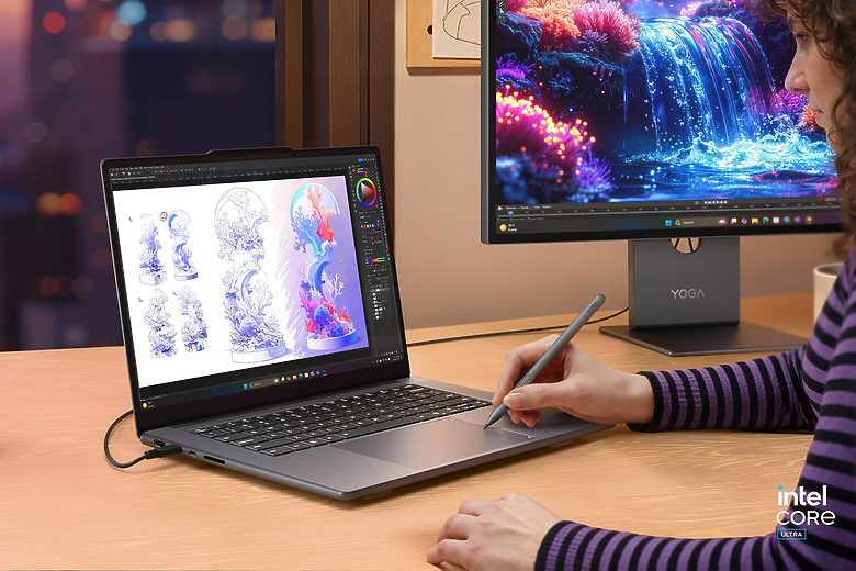 【CES2026】Lenovo Yoga Pro 9i 首搭力感應觸控板,14 吋 Slim 7i Ultra 輕至 975g!