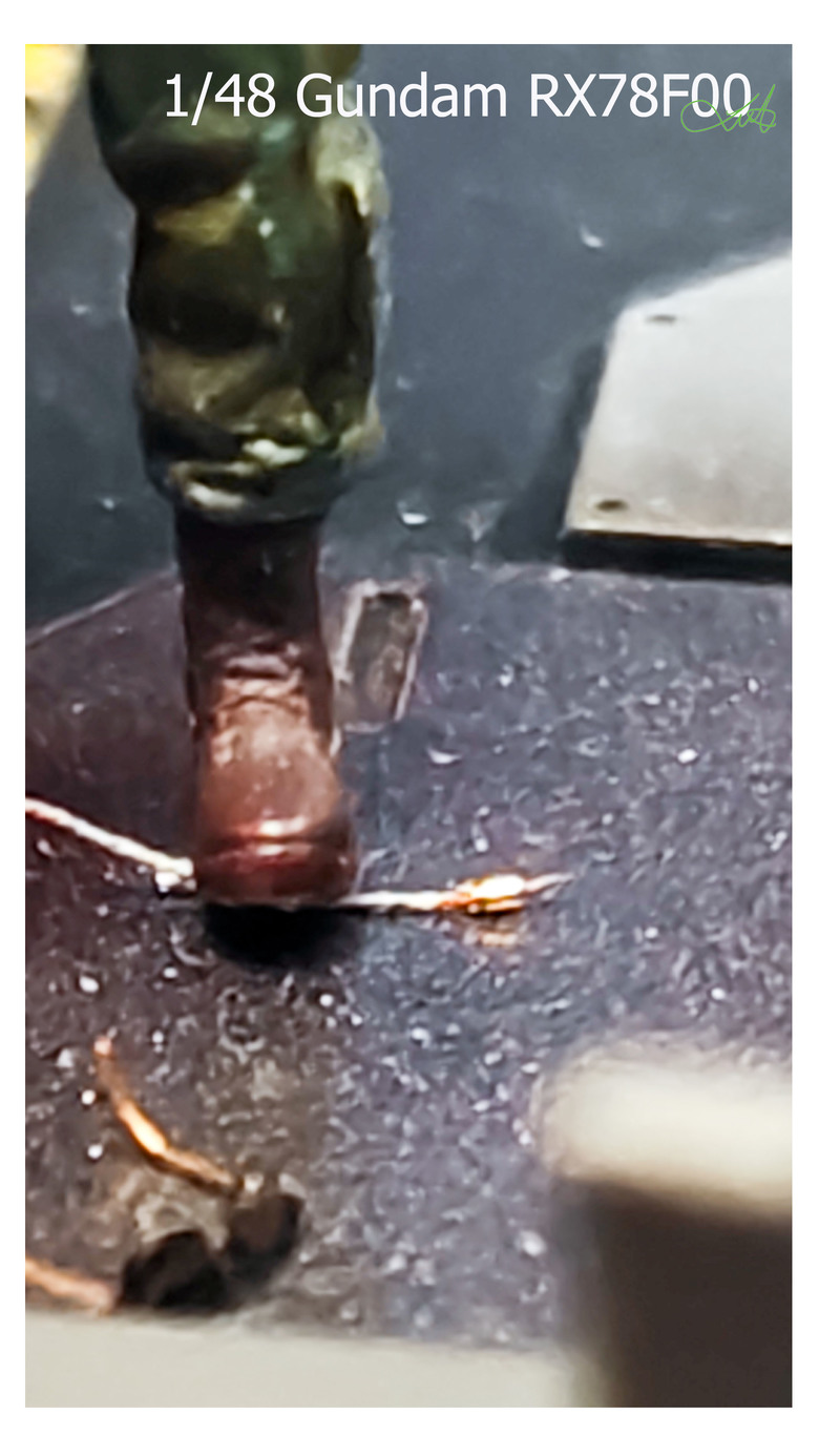 【作品分享】入侵機動戰士系統 (1/48 Gundam RX-78F00 Bust Model)