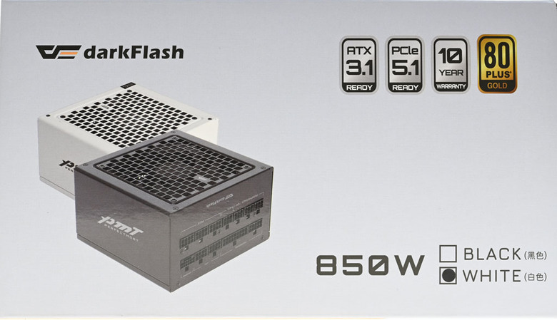 darkFlash PMT PERFECTMOST 850W ATX 3.1金牌全模組電源開箱