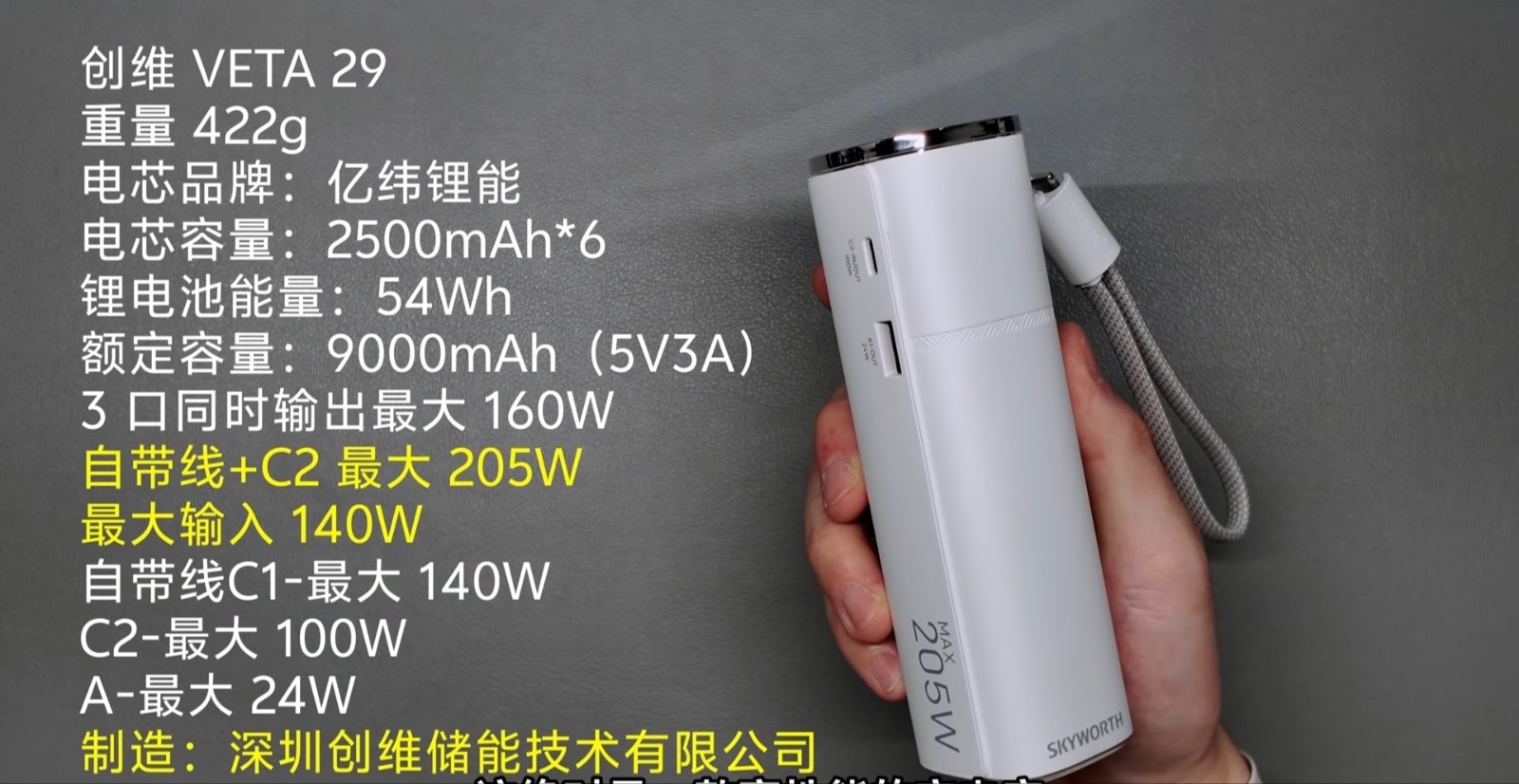 目前已知的充電頭支援AVS協議
