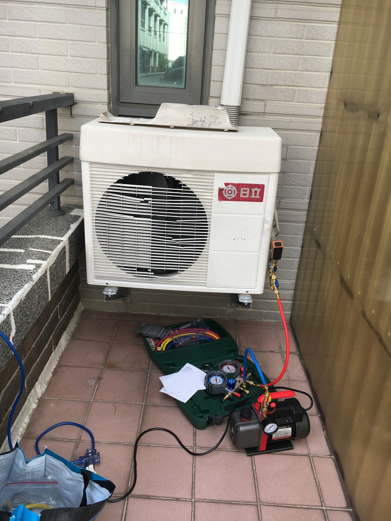 2007 日立變頻冷氣全拆洗