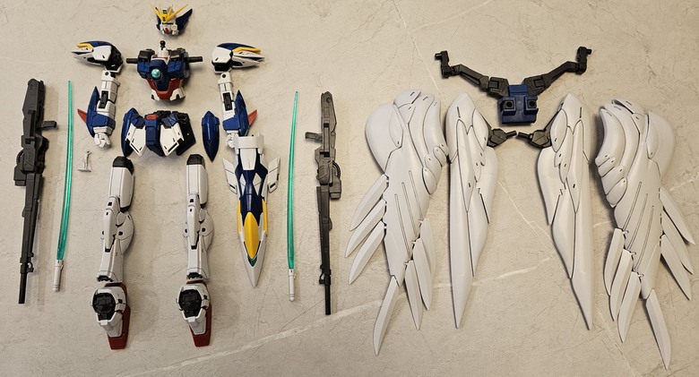 {不專業素組}MG飛翼鋼彈零特式ver.ka