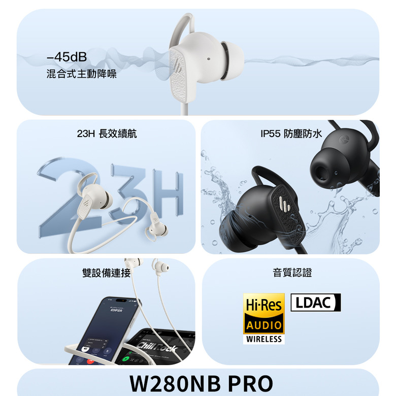 請問 Edifier w280nb pro 的耳機有人用過嗎？降噪及通透模式效果好嗎？