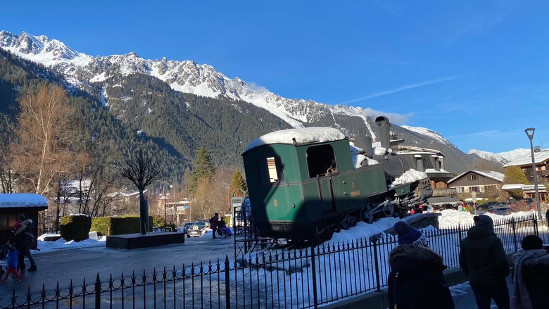 點我看大圖 法國霞慕尼-冰海冰川與蒙特維冰洞