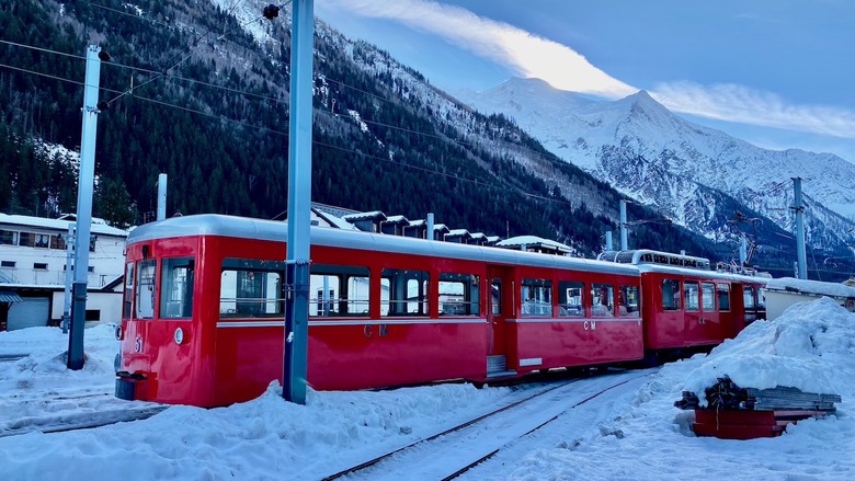 點我看大圖 法國霞慕尼-冰海冰川與蒙特維冰洞
