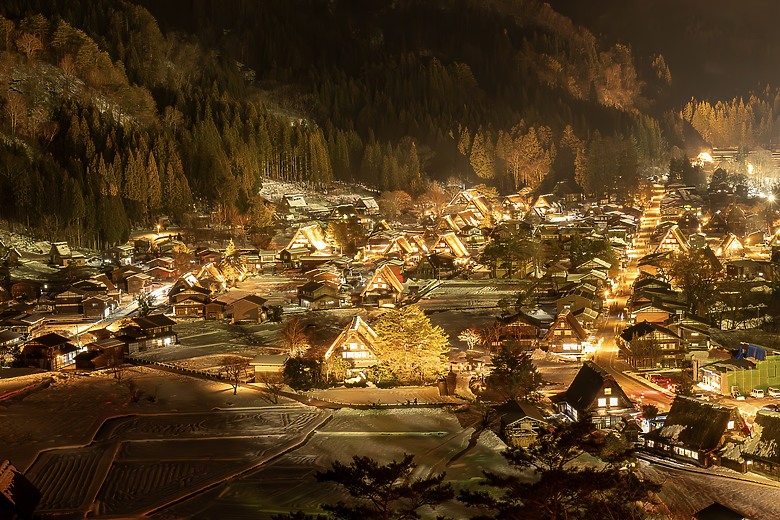 合掌村～點燈