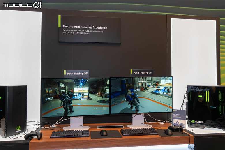 【CES2026】NVIDIA 展示更多 RTX AI 遊戲應用 以更高畫質讓玩家體驗更沉浸遊戲感受
