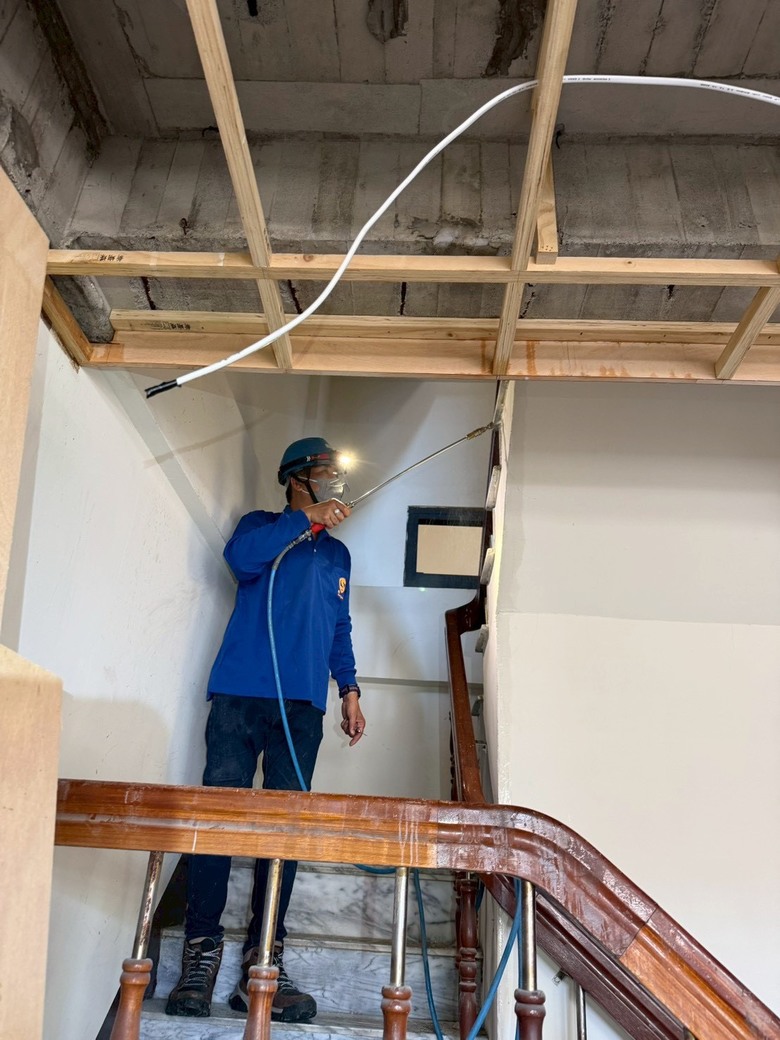 點我看大圖 中古屋、老屋裝潢前必做這件事|裝潢前白蟻預防分享|台南除蟲消毒公司