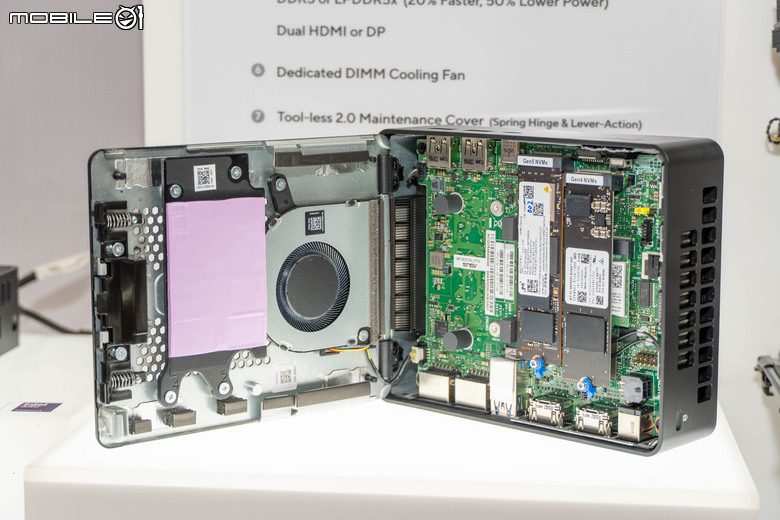 【CES2026】不只筆電！Intel Core Ultra Series 3 處理器 NUC 小主機動眼看 以更多效能／連接埠配置提供更多使用可能