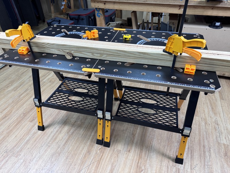 [開箱] 辦公室DIY空間升級！入手兩張 POWERTEC 多功能折疊桌UT1015