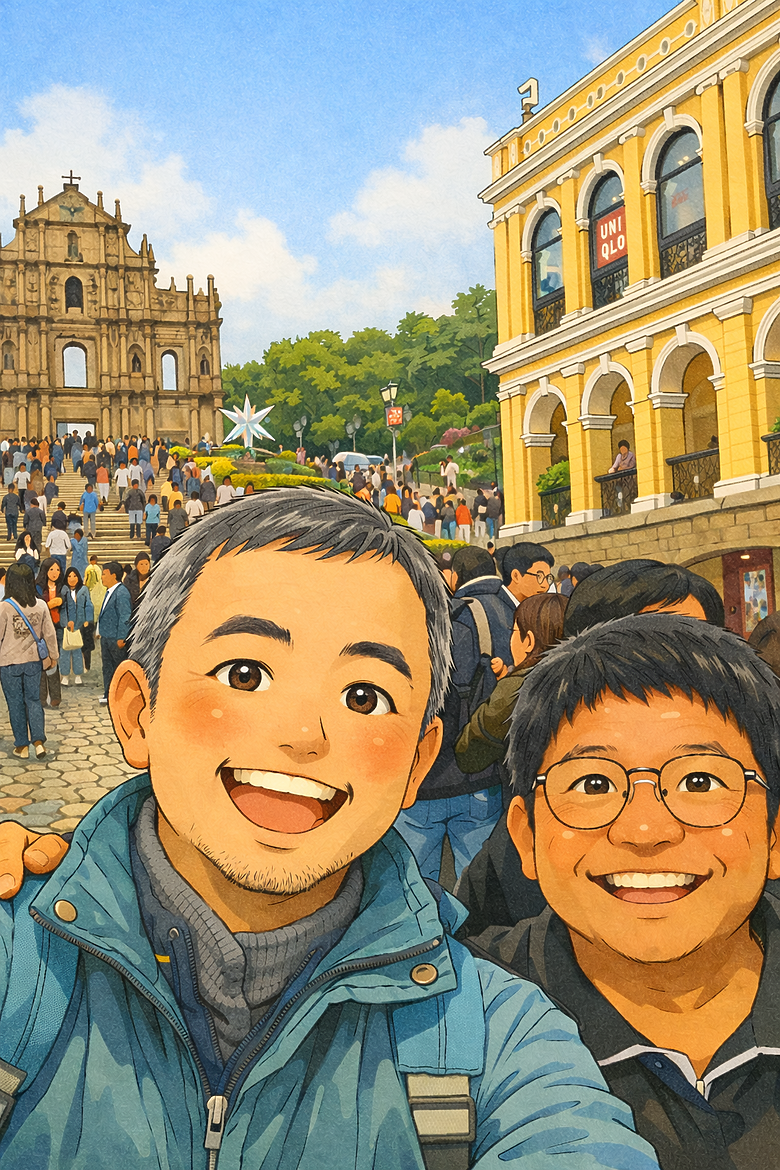 2025 澳門大白 澳門真的不大 100km 的 7日遊