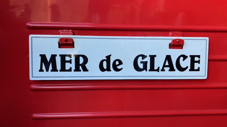 點我看大圖 法國霞慕尼-冰海冰川與蒙特維冰洞