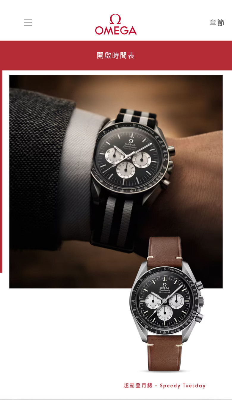 開箱分享 Omega speedy reverse panda 超霸反轉熊貓