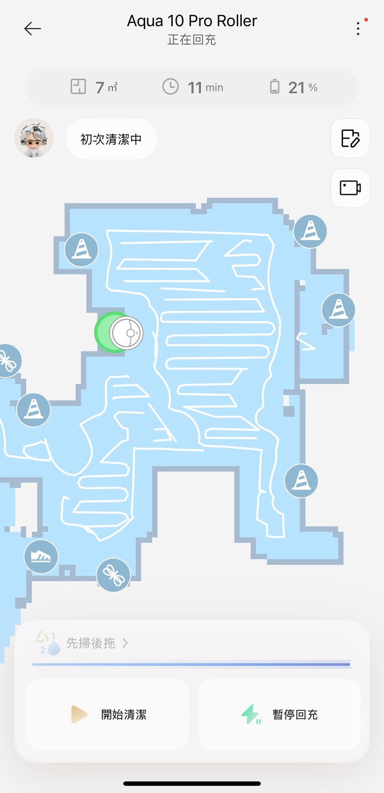 開箱 追覓 Aqua 10 Pro Roller 滾筒式活水掃拖旗艦機