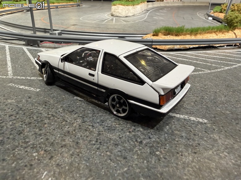 【遙控模型】 Toyota Corolla Levin GT-APEX(AE86) - DriftART 4 Initial D ACT.10 宣戦布告ハチロクターボ!
