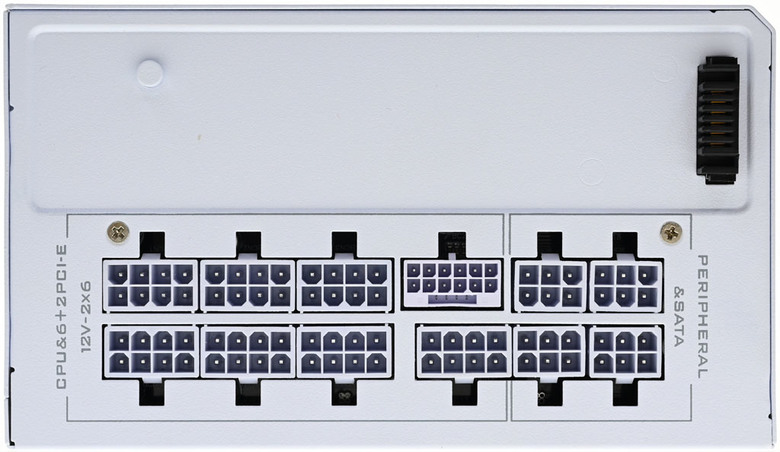點我看大圖 LIAN LI RS1200G可旋轉交流輸入插座金牌全模組電源開箱