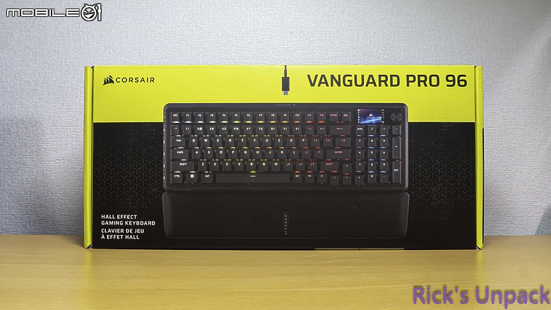 【開箱】實況專武磁軸鍵盤 | CORSAIR VANGUARD PRO 96