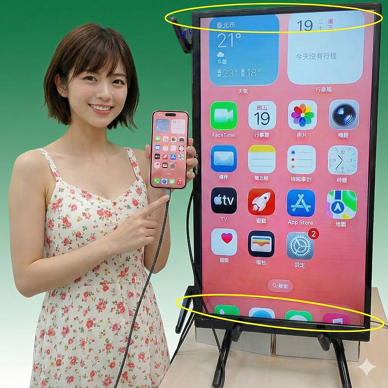 深入探討iPhone手機直立豎屏接電視問題