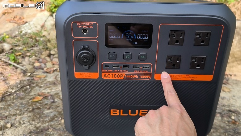 點我看大圖 BLUETTI 電吉拉|行動電站最強火力|工程重裝測試