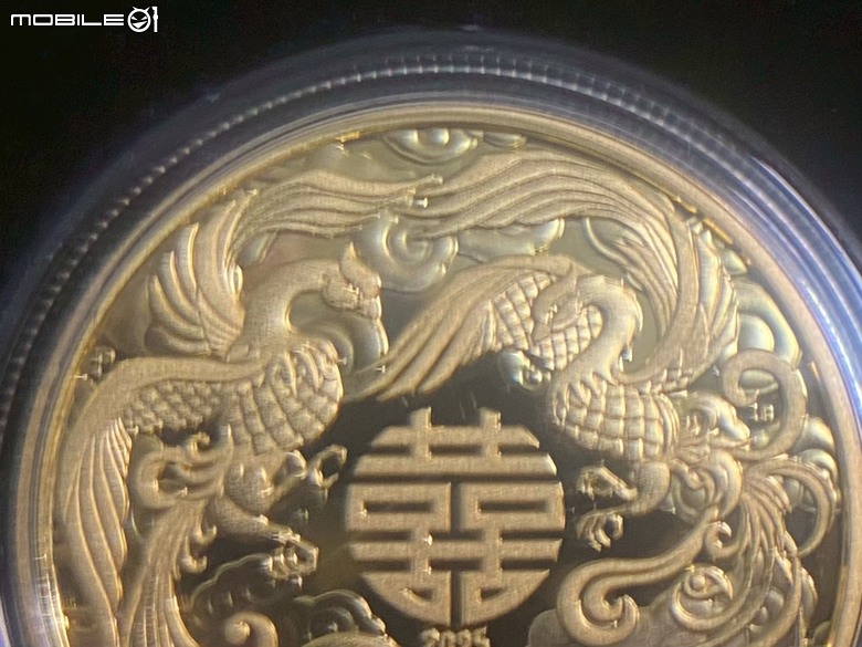 點我看大圖 【分享開箱】2025澳洲柏斯鑄幣廠鸞鳳和鳴雙鳳1盎司精鑄金幣Chinese Myths and Legends Double Phoenix 2025 1oz Gold Proof Coin