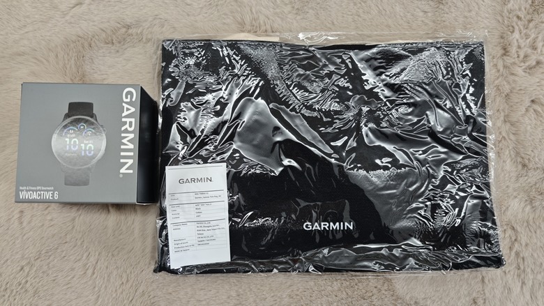Vivoactive 6與托特包外箱