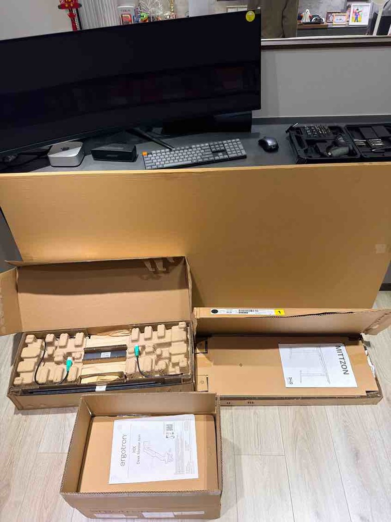 開箱&分享 IKEA升降電競桌＆Ergotron HX 螢幕支架