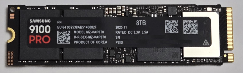 【開箱簡測】Samsung 9100 Pro 8TB PCIe Gen5.0 x4 NVMe SSD Z890/X870E 雙平台效能簡測 (圖多)