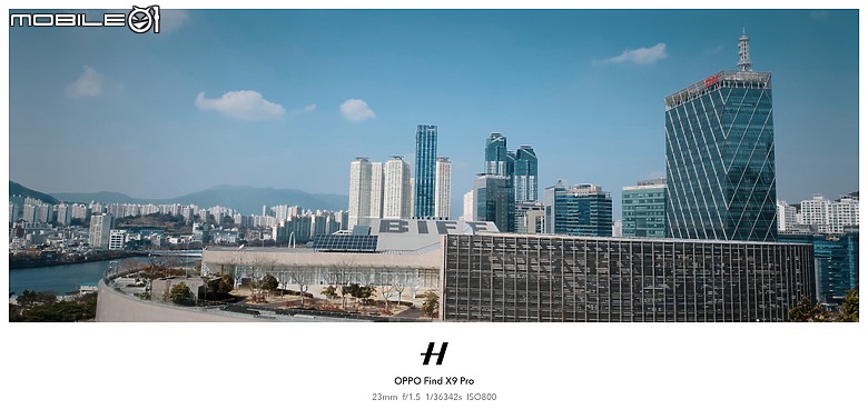點我看大圖 OPPO Find X9 Pro 大師模式旅拍|與哈蘇同行,捕捉釜山城市光影!