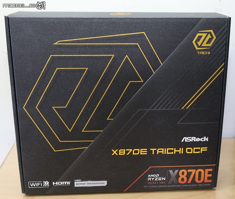 為超頻而生 X870E Taichi OCF 太極 AMD 首款 OCF 主機板