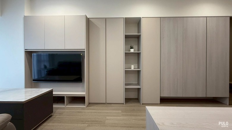 【開箱】桃園室內設計｜22坪銀髮宅系統櫃規劃，樂齡友善的簡約輕裝潢