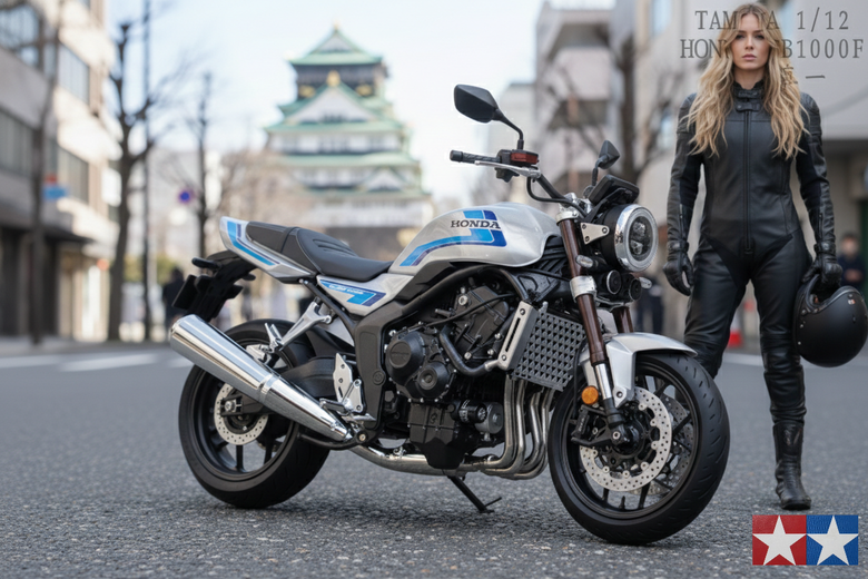 【模型樣品製作】TAMIYA 新製品 1/12 HONDA CB1000F
