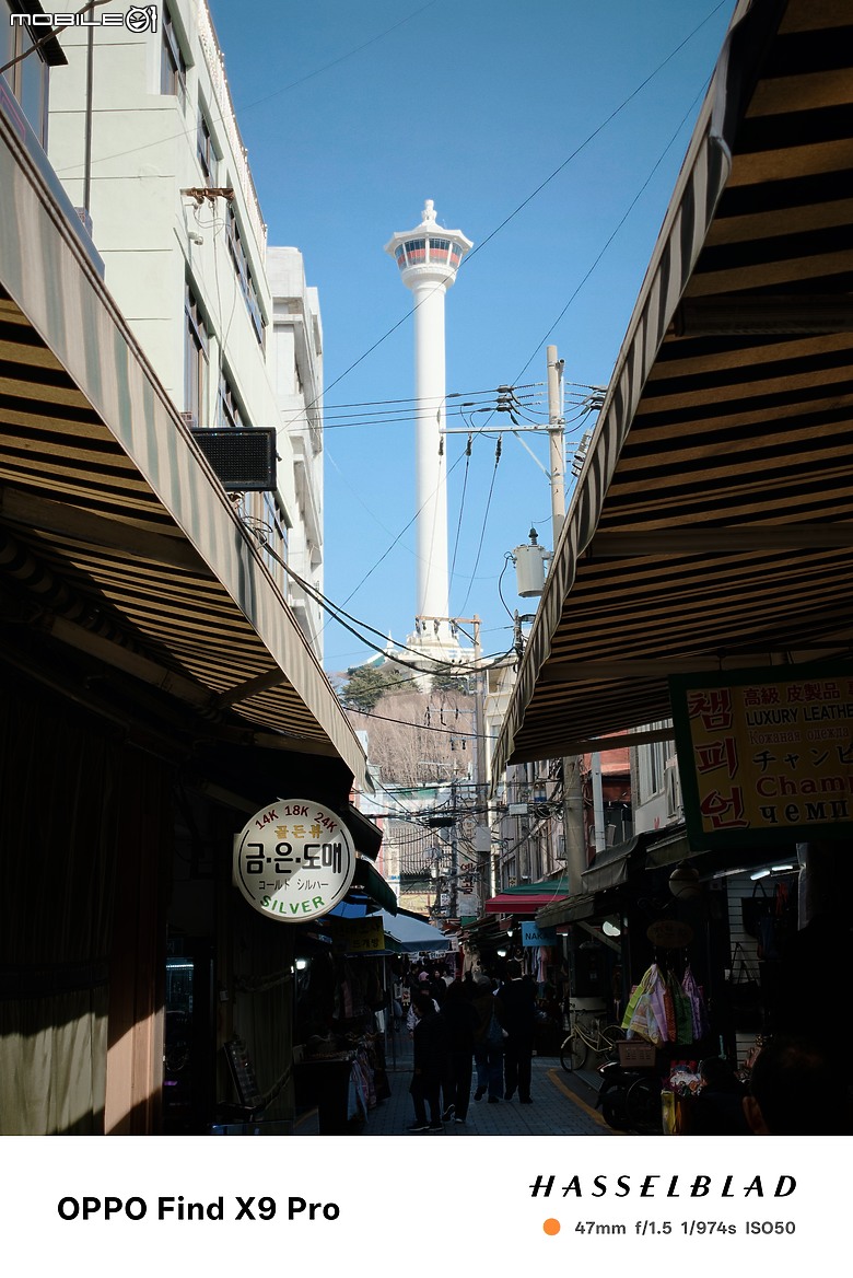 點我看大圖 OPPO Find X9 Pro 大師模式旅拍|與哈蘇同行,捕捉釜山城市光影!