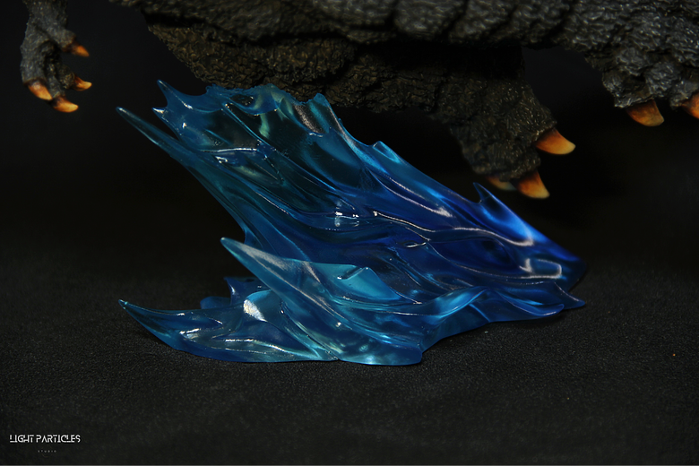 哥吉拉 1989 海中進擊 白模套件 塗裝分享