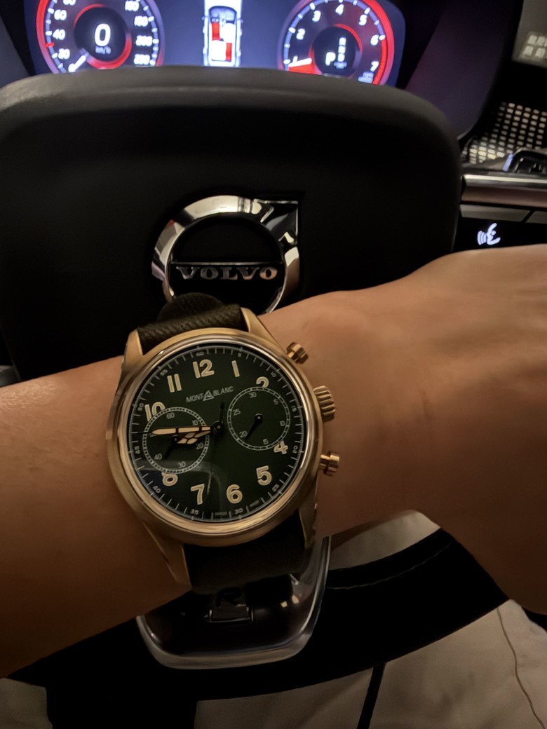 【開箱】Montblanc 1858系列119908 青銅限量 1858只｜陽光下真的太有味道