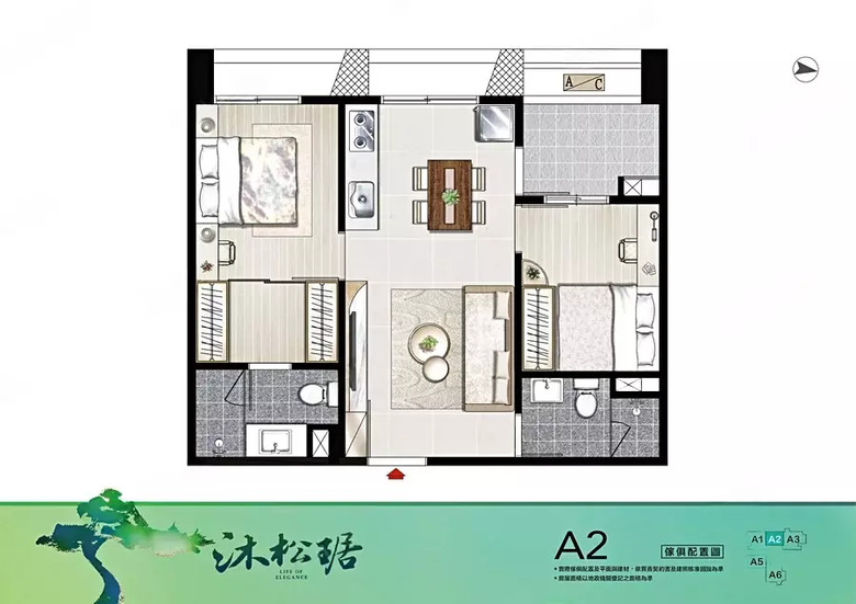 【分享】南港沐松琚 A1–A6 格局設計研究:關於結構安全與空間美學的平衡