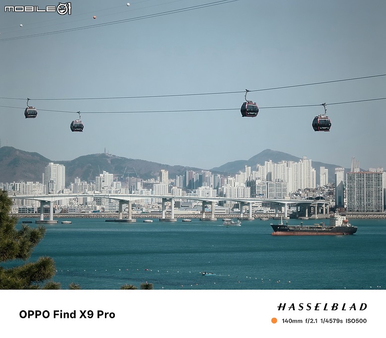 點我看大圖 OPPO Find X9 Pro 大師模式旅拍|與哈蘇同行,捕捉釜山城市光影!